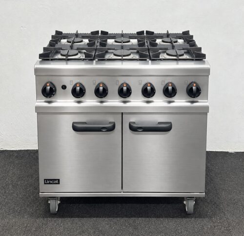 New Lincat SLR9C Silverlink 6 Burner Gas Oven Range