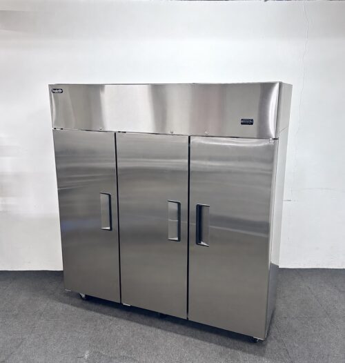 New Foodsville Upright Triple Door Fridge, On Wheels