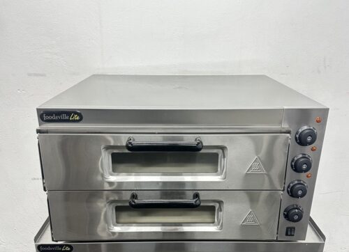 Hire: Twin 20″ Deck Pizza Oven – 13 Amp Plug In & Go!