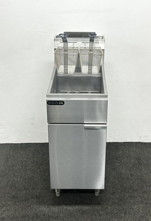 New Foodsville One Pan Two Basket 3 Burner Gas Fryer