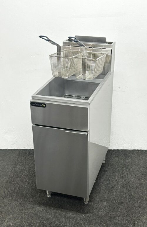 New Foodsville High Performance One Pan Two Basket 3 Burner Gas Fryer