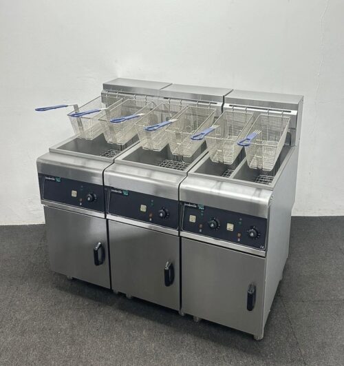 New Foodsville Four Tank Six Basket Electric Fryer