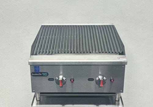 Hire To Purchase: New Foodsville 600mm 2 Burner Gas Chargrill