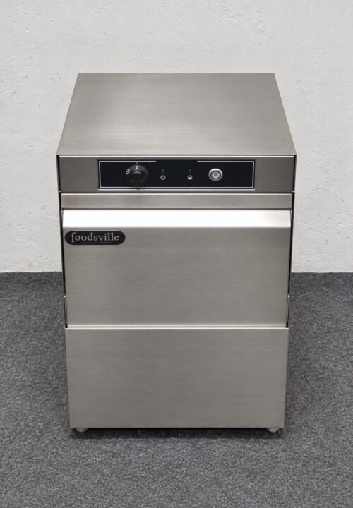 New Foodsville 400mm Basket Glasswasher, With Drain Pump