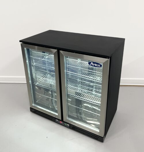 New Atosa 2 Door Bottle Cooler – Hinged Door