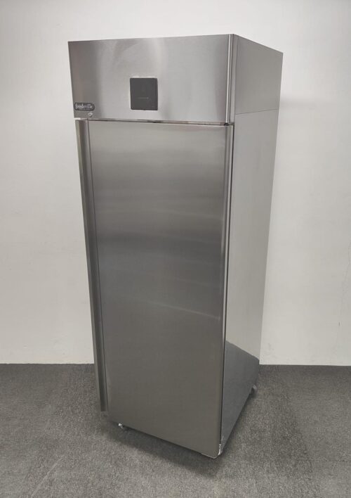 New Foodsville GN 2/1 Upright 670 Litre Fridge, On Wheels