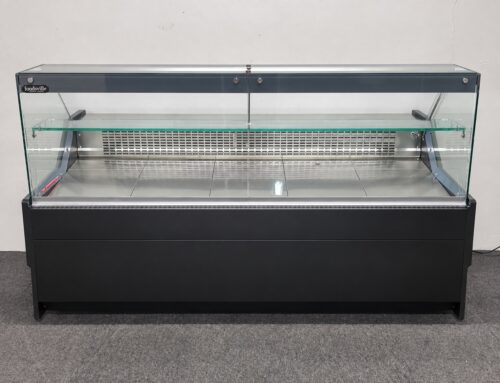 New Foodsville 1965mm Refrigerated Serveover Deli Counter, On Wheels