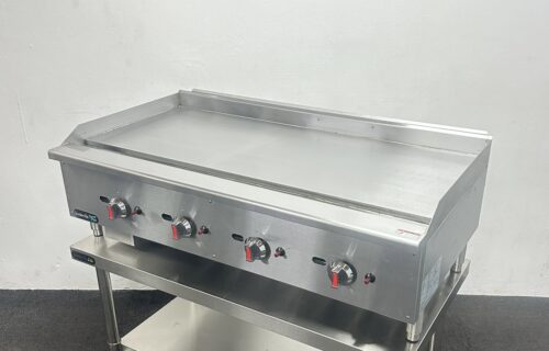 New Foodsville 1200mm Chrome Top Gas Griddle