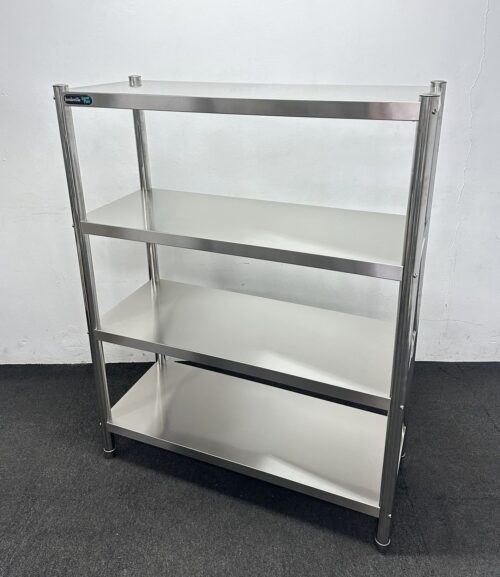 New Foodsville 1200mm Stainless Steel Heavy Duty Shelving