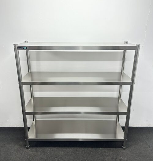 New Foodsville 1500mm Stainless Steel Heavy Duty Shelving