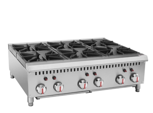 New Foodsville Six Burner Countertop Gas Hob