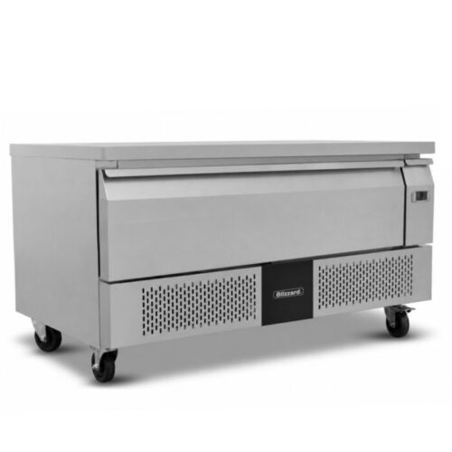 New Blizzard 905mm Single Drawer Chilled/Frozen Chef Base, On Wheels